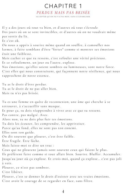 Développement personnel et reconstruction - By Luv3js